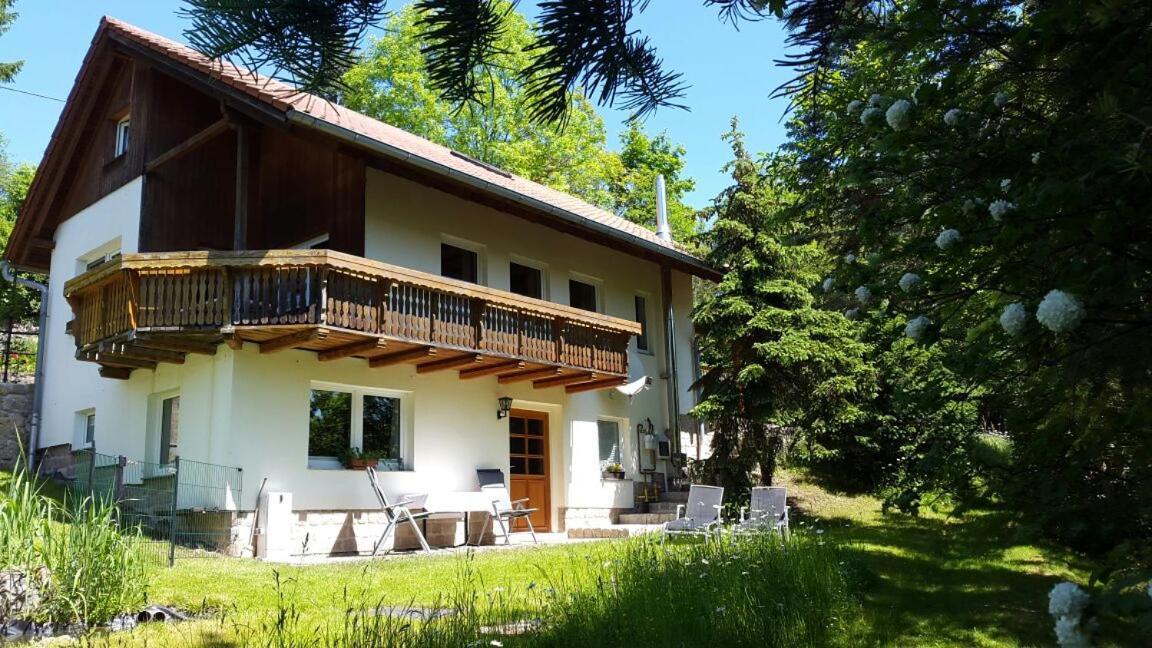 Ferienhaus "Am Schleifenbach" Saalfeld Saale Exteriör bild