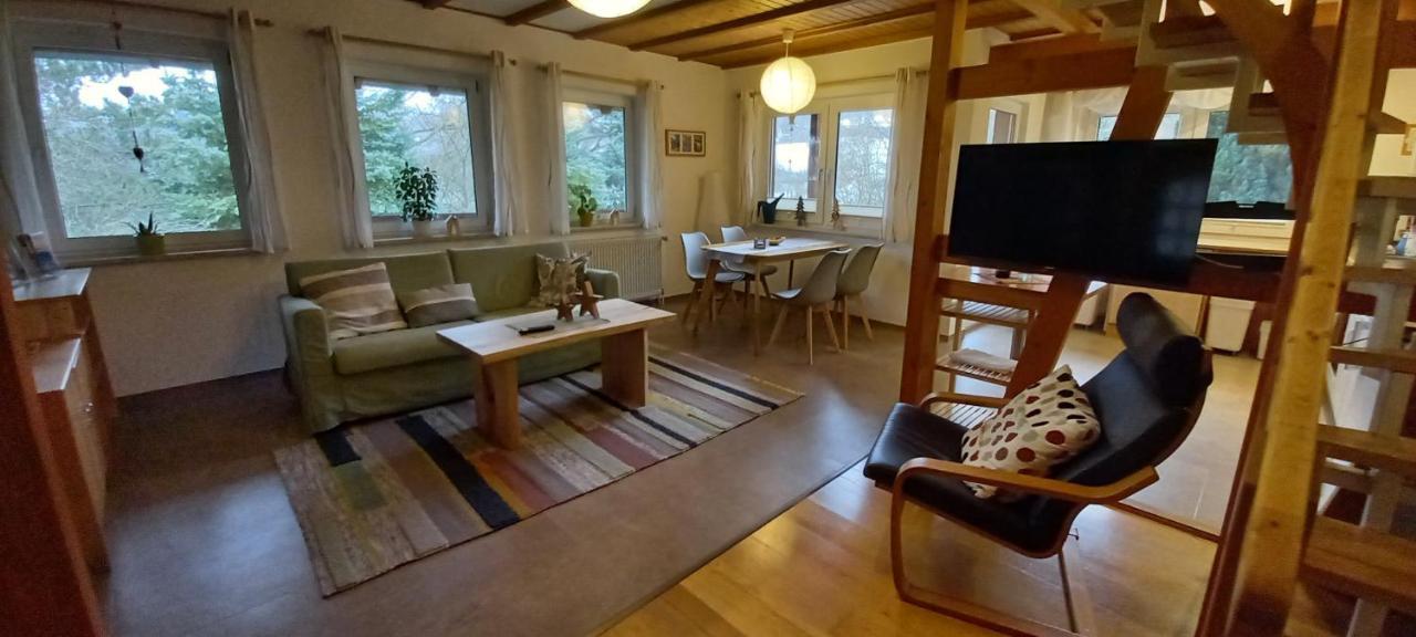 Ferienhaus "Am Schleifenbach" Saalfeld Saale Exteriör bild